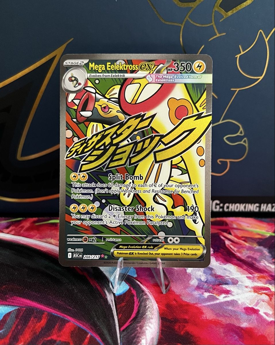 Pokémon Sammelbilder & Trading cards: Pokémon Mega Eelektross ex #266/217 - ASC- EN – Neu (gemäss Beschreibung) aus Wädenswil von TaSch77
