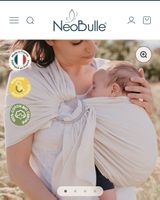 Écharpe sling portage bébé 3-18kg comme neuf NeoBulle