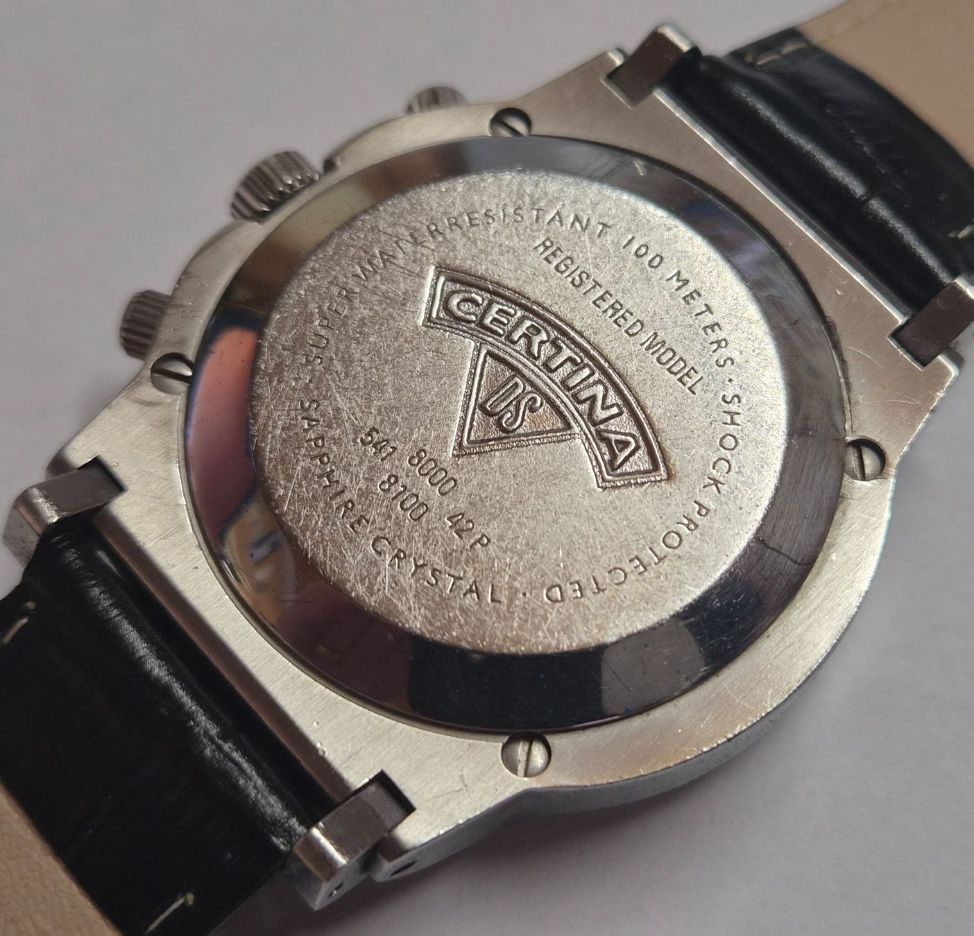 Certina Orologi: Certina Cascadeur Chronograph  100m Herren Uhr gebraucht. – Usato da Madiswil venduto da Willys4 2