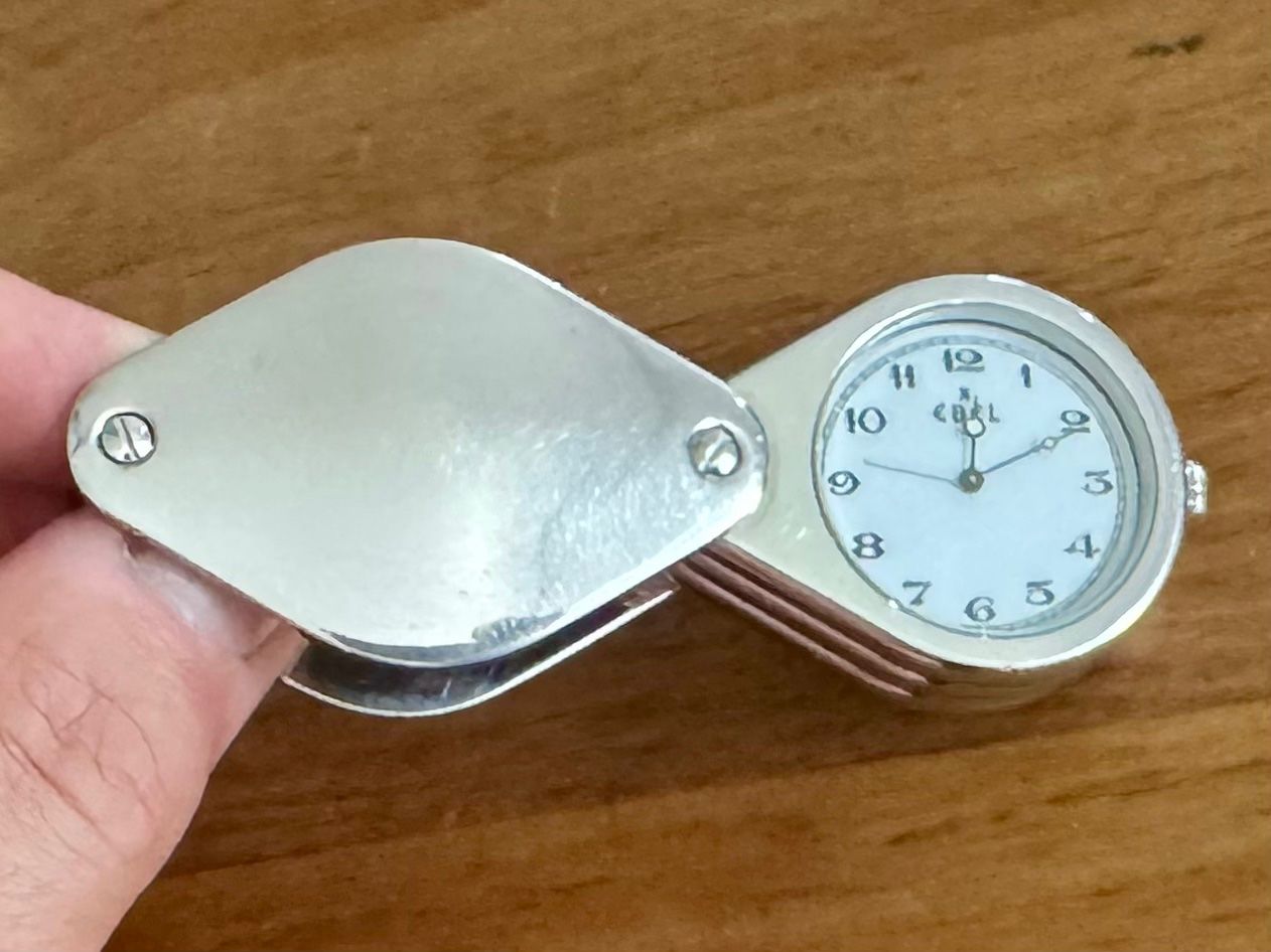Ebel Orologi: EBEL Loupe Reiseuhr ab 1.-!!!! – Difettoso da Confignon venduto da The-Gem-Wizard
