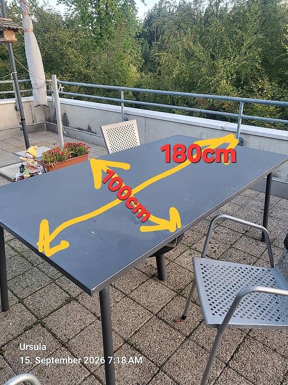 Tavoli: Gartentisch gross – Usato da Rüti ZH venduto da poopey