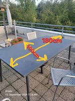Gartentisch gross