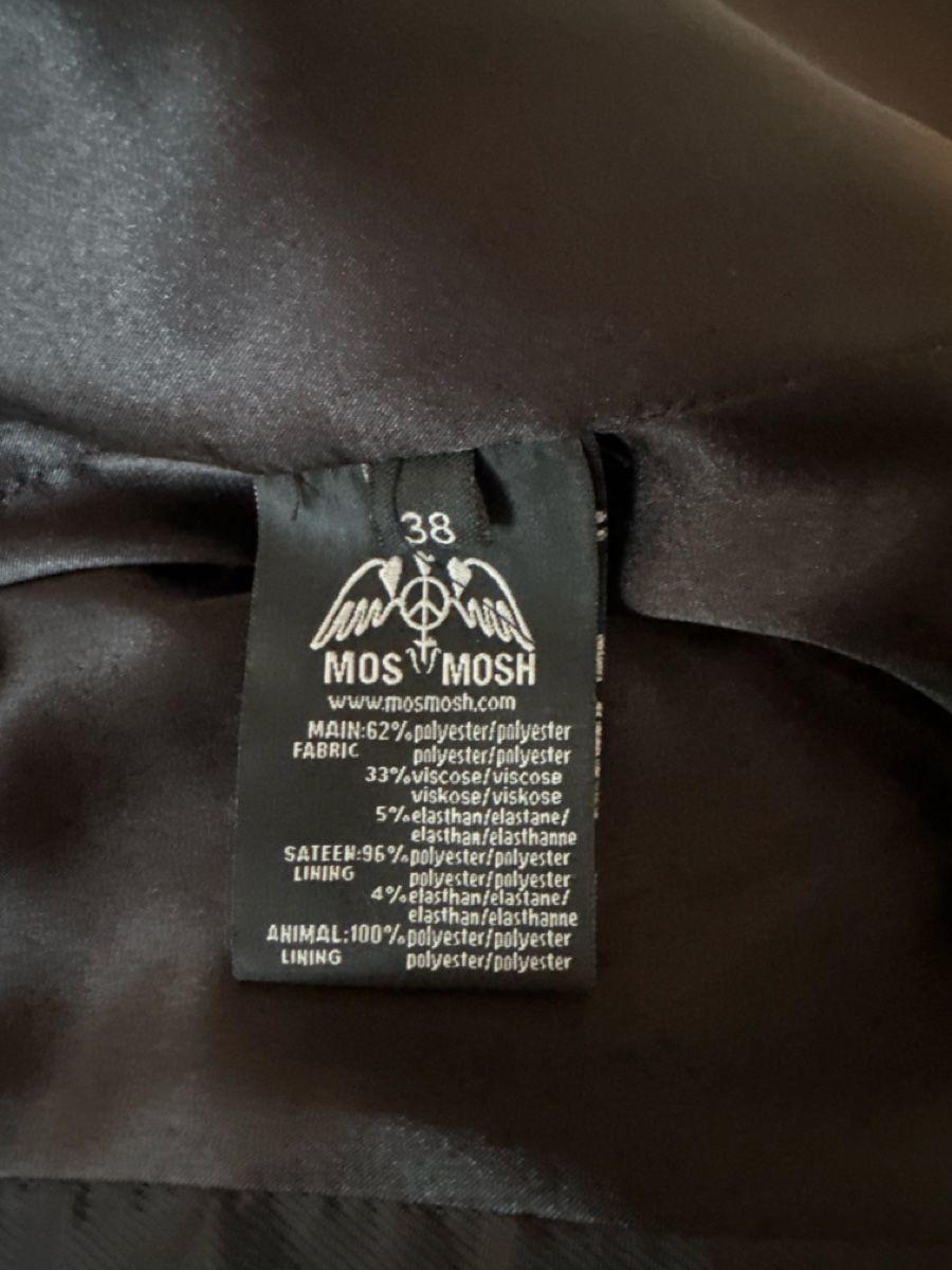 Mos mosh Giacche: MOS MOSH Black Jacket - Size 38 - Like New! – Nuovo e nell'imballaggio originale da Binningen venduto da can_s2yh 5