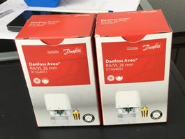 2 Stück NEU Danfoss Fühler RA/ VL 26mm