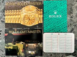ROLEX GMT-Master - Full Set of Original Booklets,French,2000
