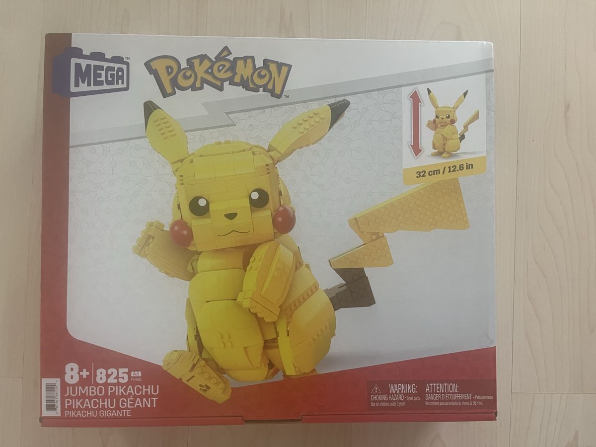 Mega Spielzeuge: Jumbo Pikachu Mega Neu und ungepackt – Neu und originalverpackt aus Tannay von