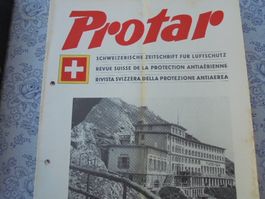 Militär Schweiz Protar Schweizer Zeitschrift1945 Luftschutz