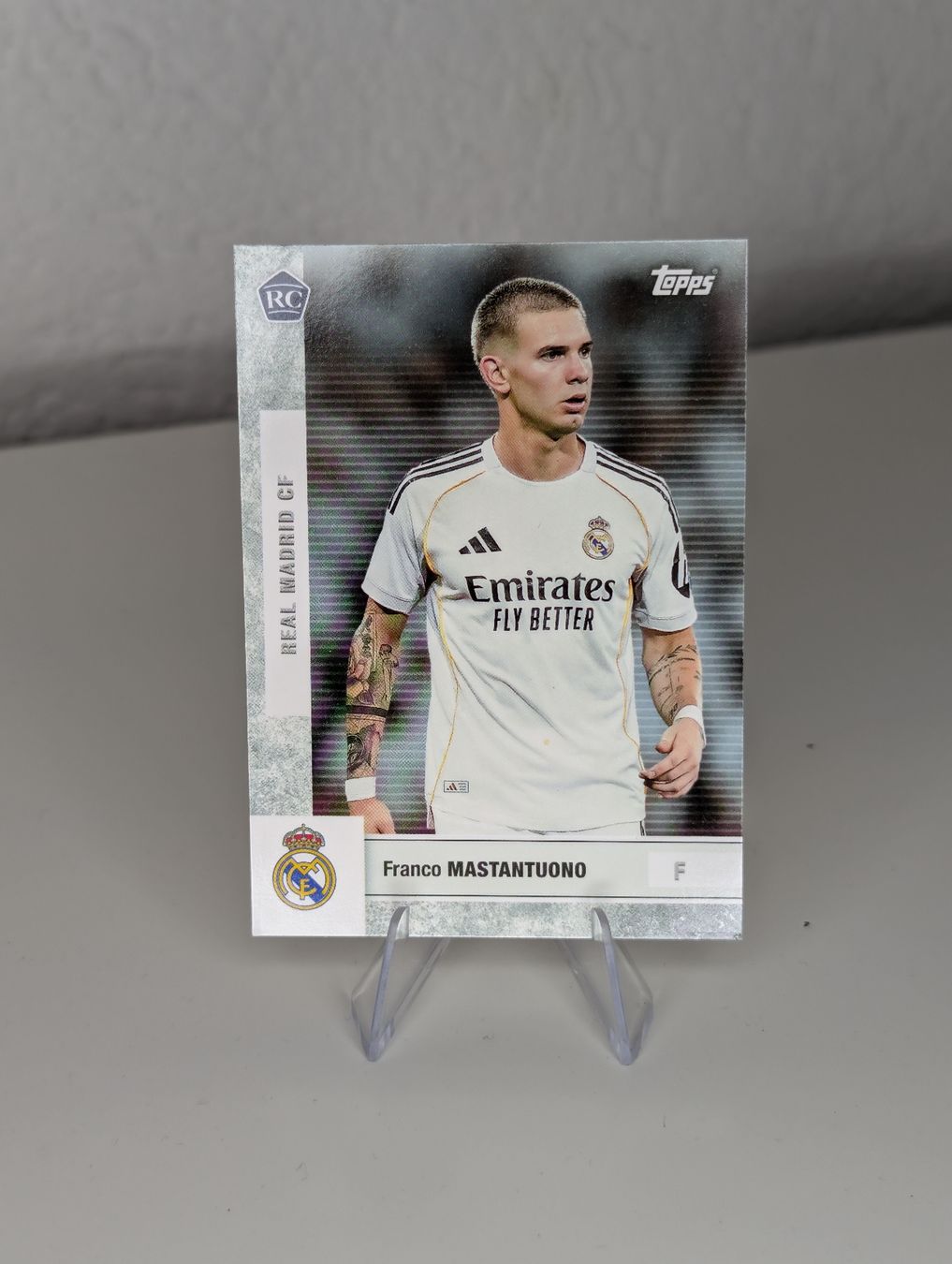 Topps Sammelbilder & Trading cards: Franco Mastantuono RC Real Madrid Topps – Neu (gemäss Beschreibung) aus Hunzenschwil von BRPCards