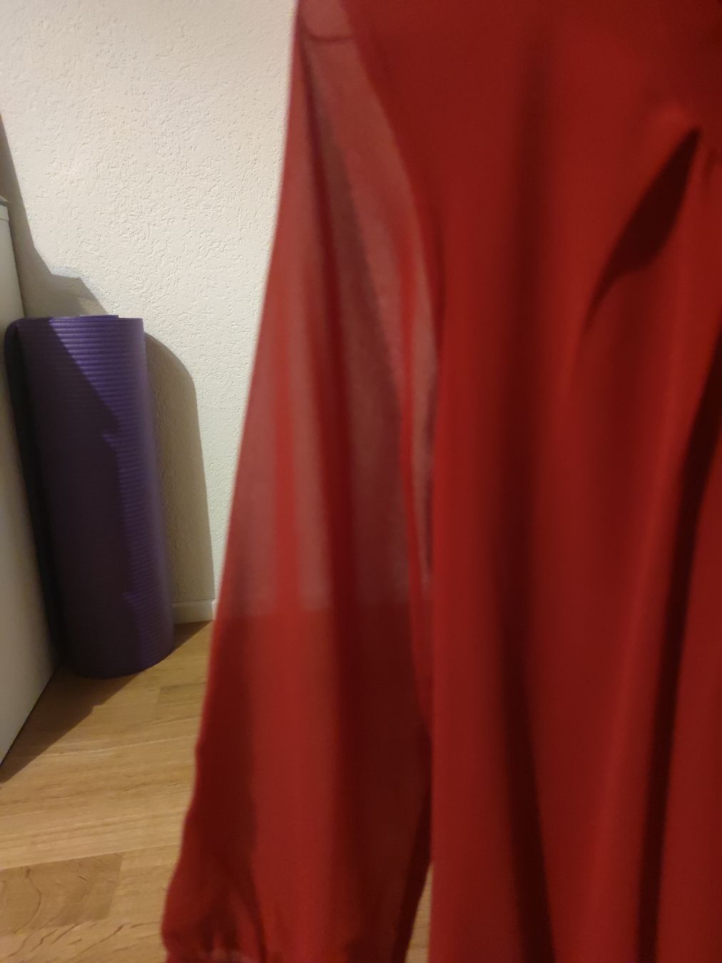Top: Zero, rote Bluse/Shirt, Grösse 34 – Nuovo (secondo la descrizione) da Effretikon venduto da snejinka 3