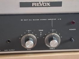 Stereo Verstärker Revox A 78 (Text lesen)