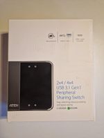 Aten US3344 4 x 4 USB 3.2 Gen1 Peripherie-Freigabe-Switch
