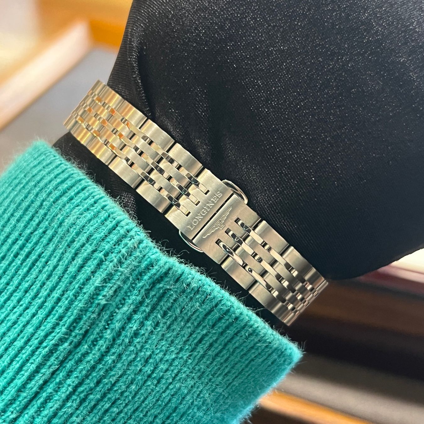 Longines Uhren: Longines Record Lady Automatic Full Set L2.320.4.76.6 – Gebraucht aus Carouge GE von Watchaser 5