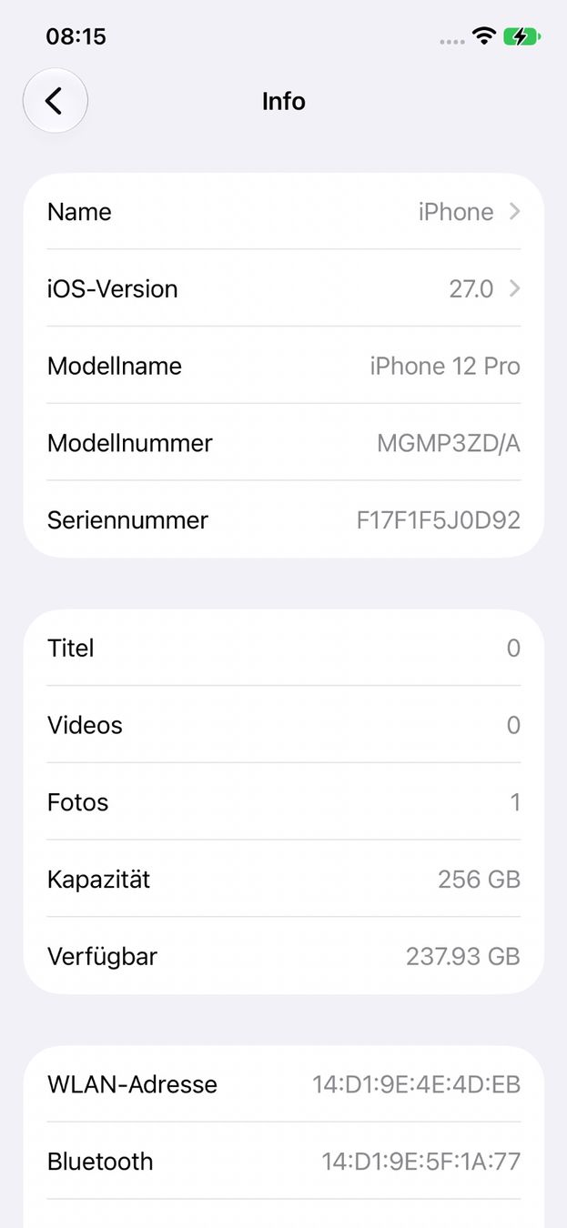 Apple Handys / Smartphones: iPhone 12 Pro – Gebraucht aus Reinach BL von SirGio 8