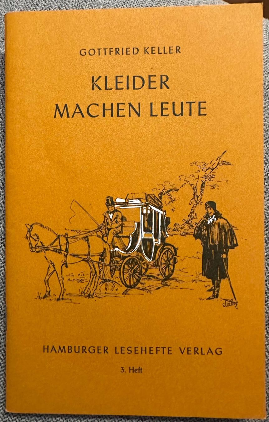 Bücher: Kleider machen Leute (Gottfried Keller) – Gebraucht aus Niederhasli von