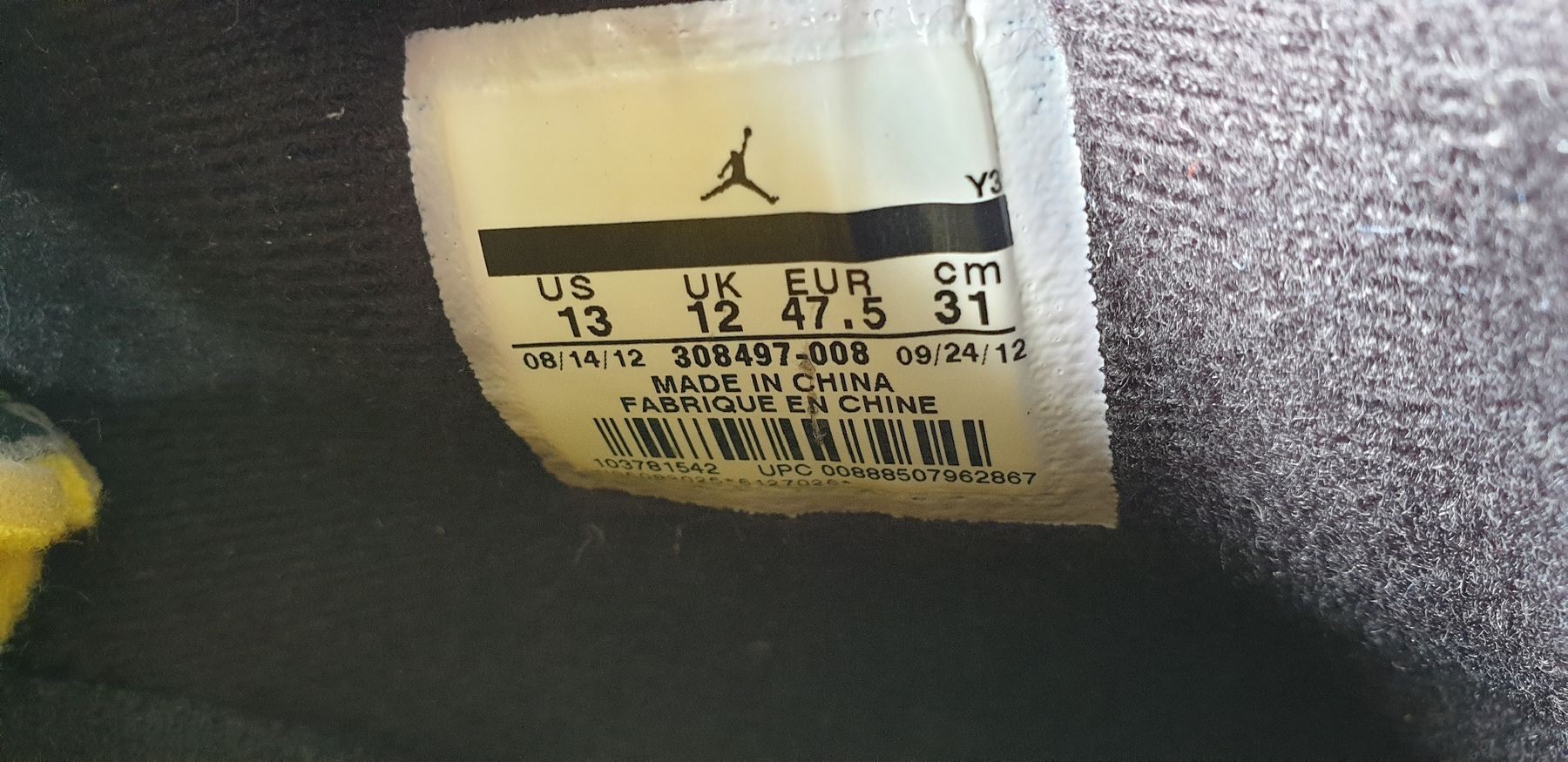 Jordan Chaussures hommes: Jordan 4 Thunder 2012 – Neuf (Voir description) à Burgdorf par K.Fritz 1