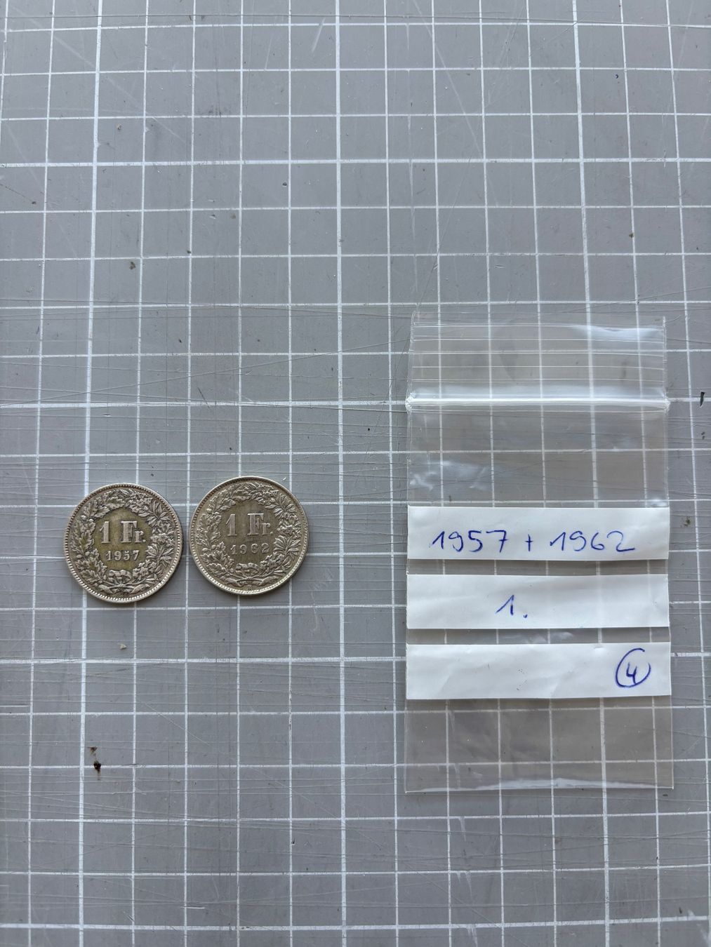 Tutti le monete: Silber 1 Franken Silbermünzen Set – Usato da Flawil venduto da Pirar
