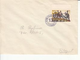 Artillerie Wi 92 auf Brief