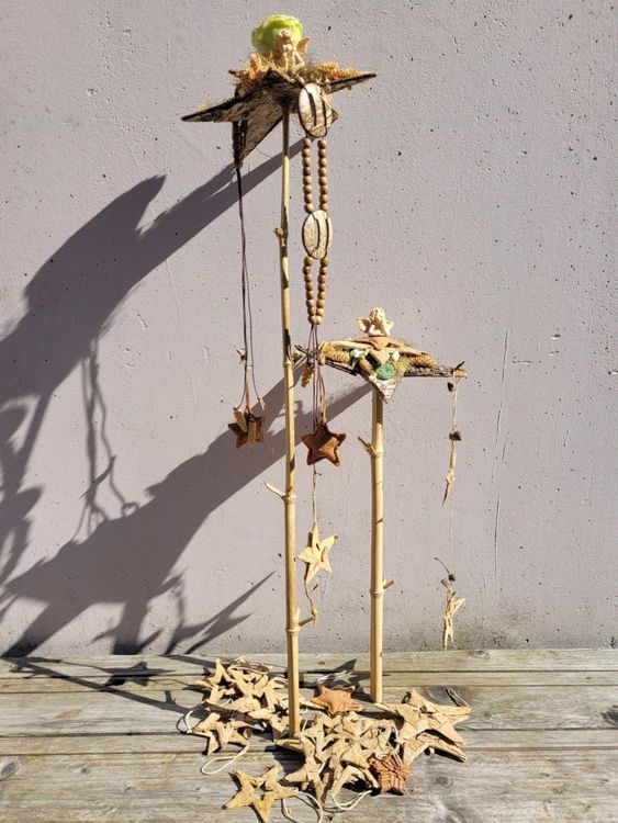 WeihnachtsDEKO mit Sternen Kaufen auf Ricardo