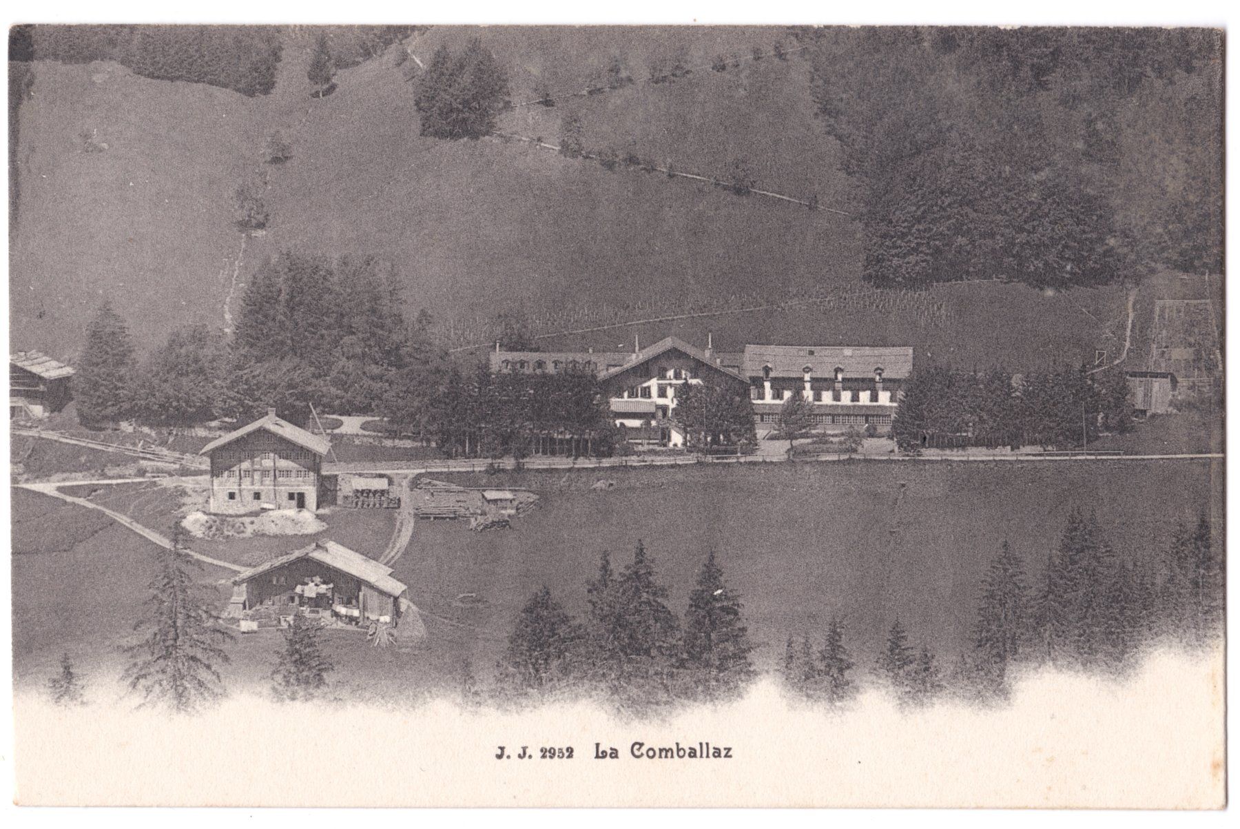 Cartoline postali: CPA Vaudoise La Comballaz, ca. 1905, non voyagé – Usato da Basel venduto da riobar