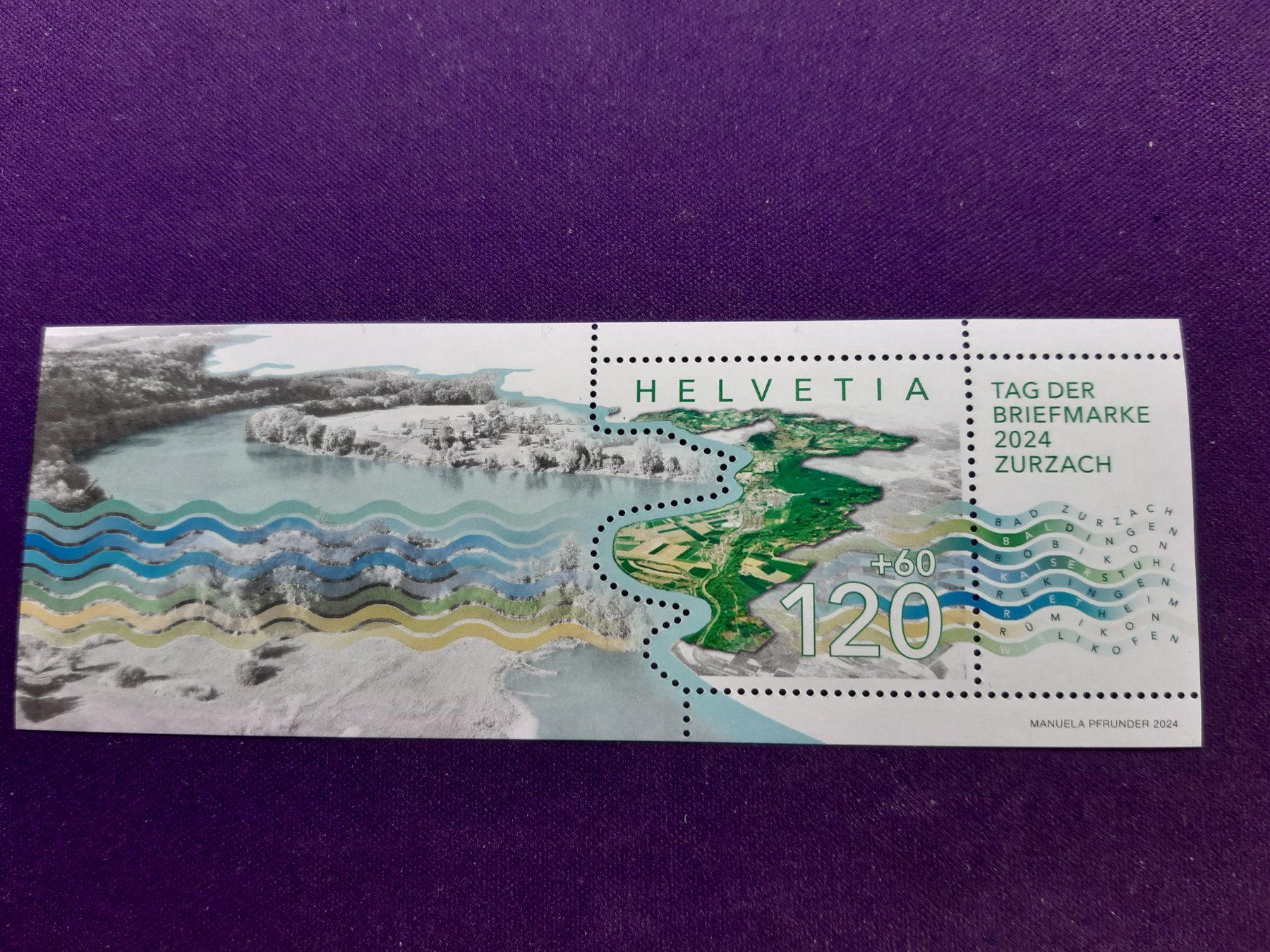 Tutti i francobolli: **Tag der Briefmarke 2024 ZURZACH,neu und ungestempelt – Nuovo (secondo la descrizione) da Wangs venduto da weisstannen01