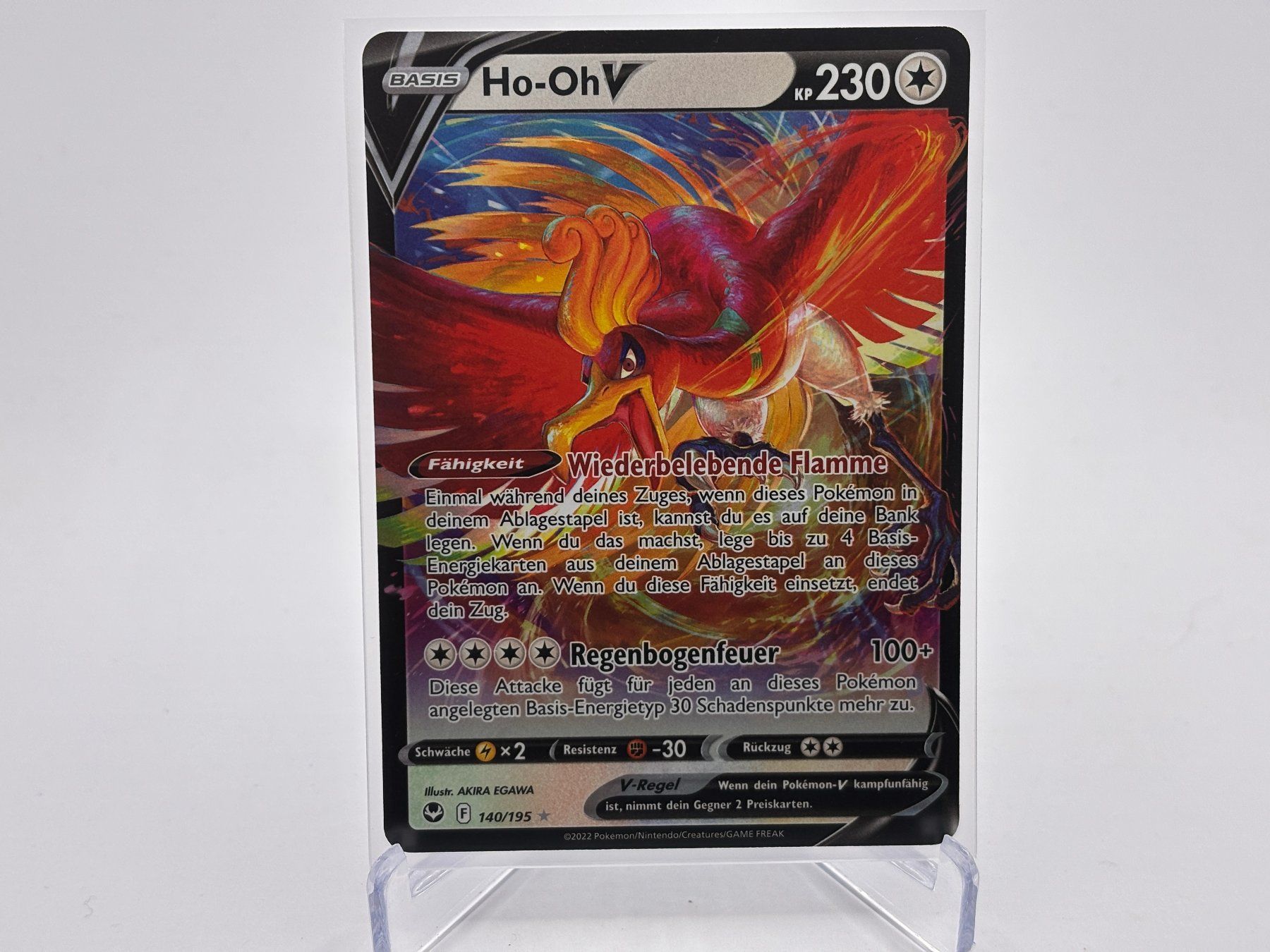 Pokémon Carte collezionabili: Silberne Sturmwinde - Ho-Oh V  (SIT 140) - DE – Nuovo (secondo la descrizione) da Allschwil venduto da Bullach