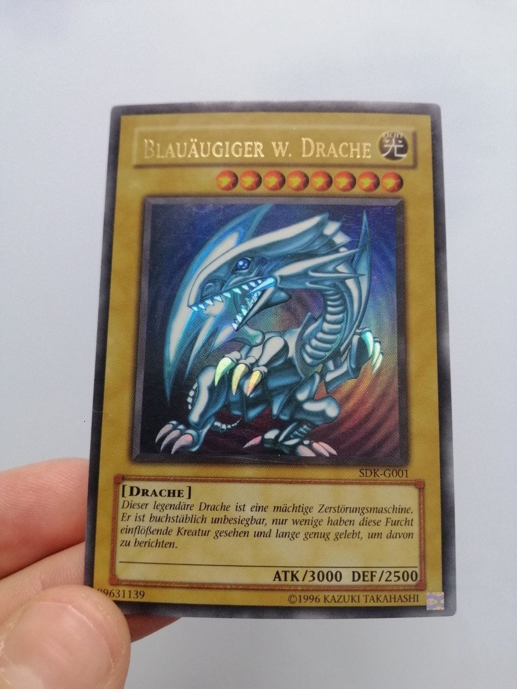 Yugioh Carte collezionabili: Blauäugiger W. Drache Ultra-Rare Mint – Nuovo (secondo la descrizione) da Boswil venduto da ShoppingCenterCity 4