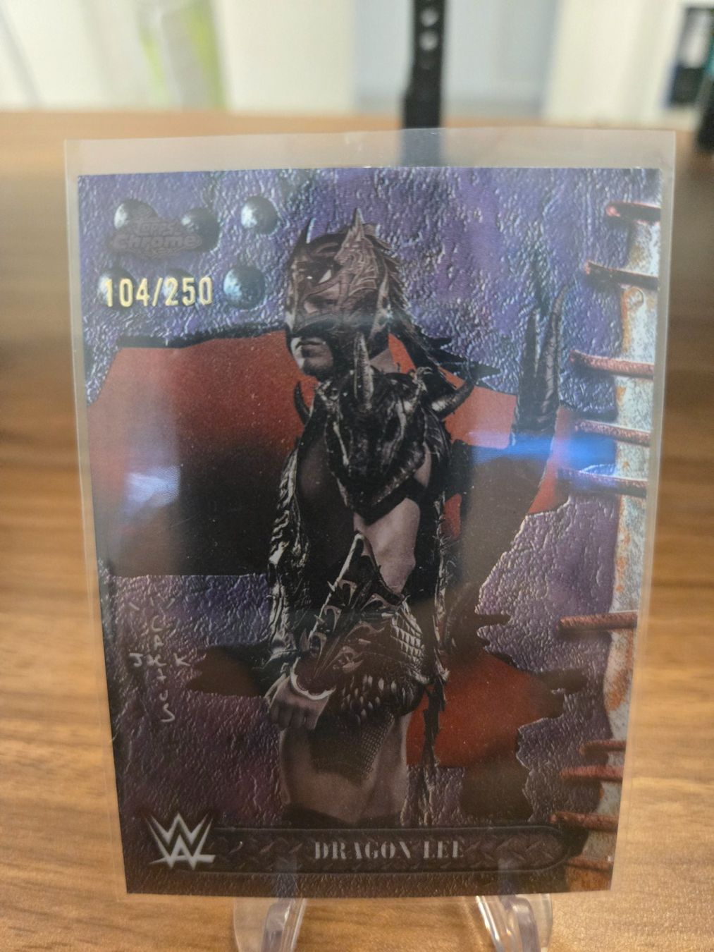 Topps Carte collezionabili: Trading Card Dragon Lee WWE 104/250 – Usato da Pregassona venduto da med_fk22
