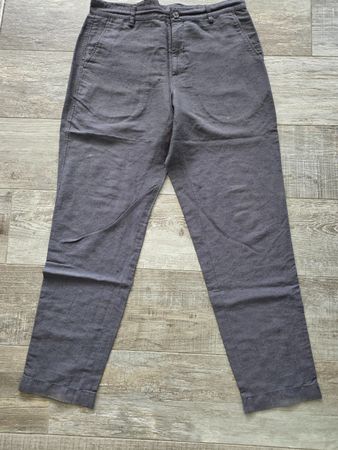 Outlier Injected Linen Pants Gr. 34 dunkelgrau