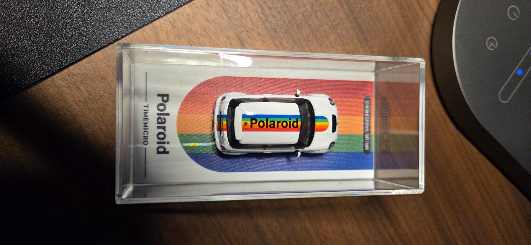 Cooper Modellautos: Miniature 1/64 Time Micro MINI Cooper S Polaroid Edition – Neu und originalverpackt aus Gland von Lydan86 2