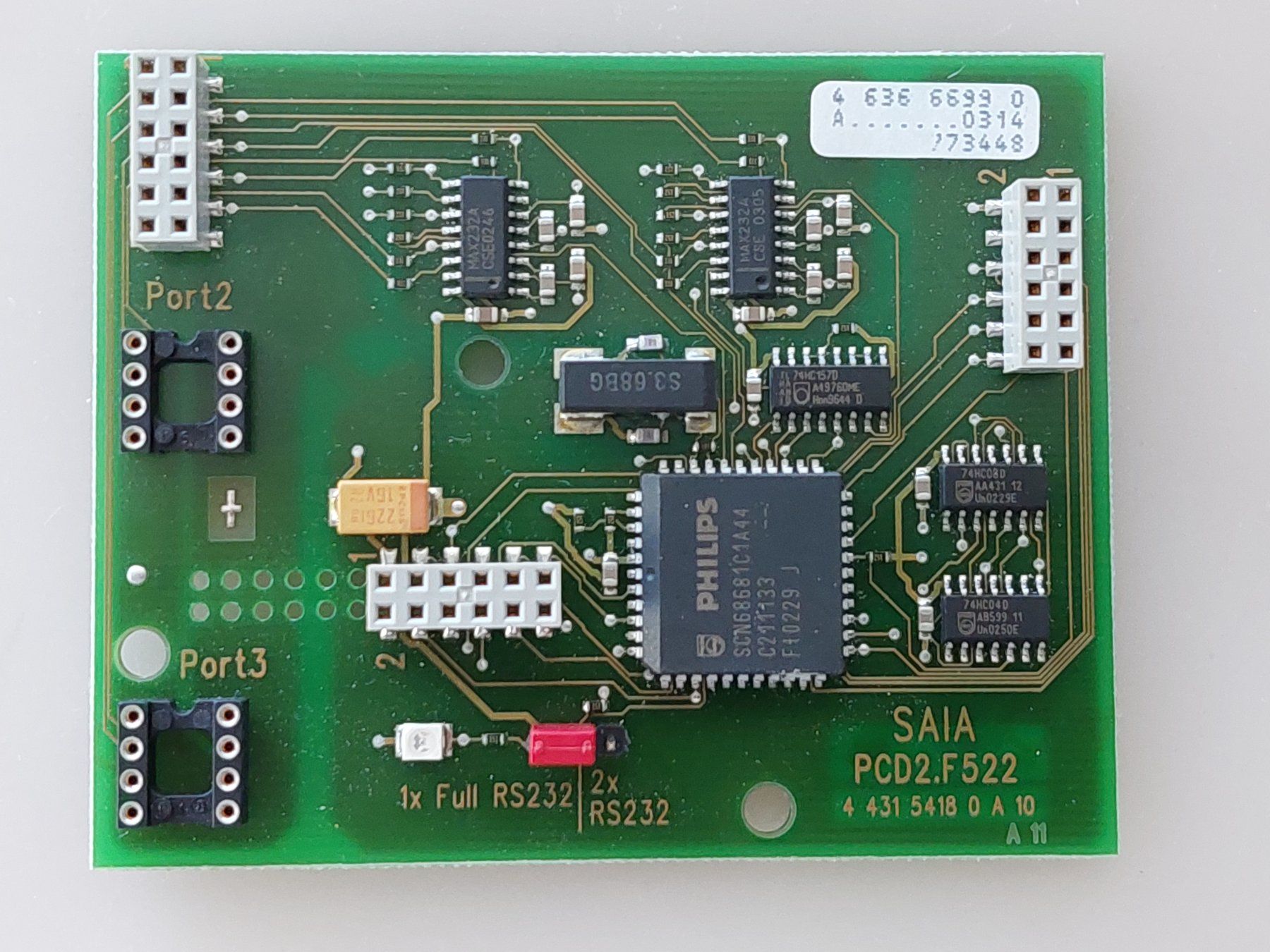 Elektronikbauteile: SAIA-BOURGESS  Interfacemodul PCD2.F522 – Neu (gemäss Beschreibung) aus Wädenswil von gudif