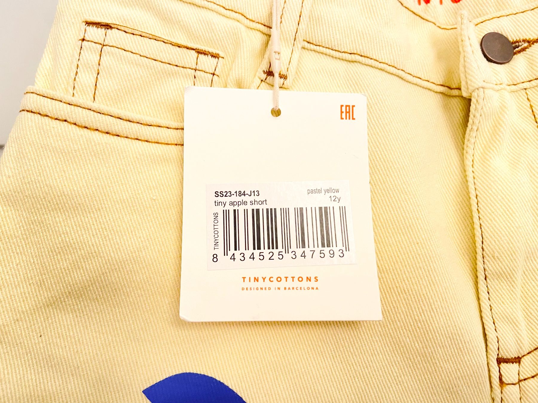 Pantaloni: Tinycottons, Shorts, Neu, 152/158, Cotton – Nuovo e nell'imballaggio originale da Zürich venduto da Pokimoki_1 3