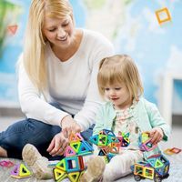 108tlg Magnet Bausteine Spielzeug Kinder