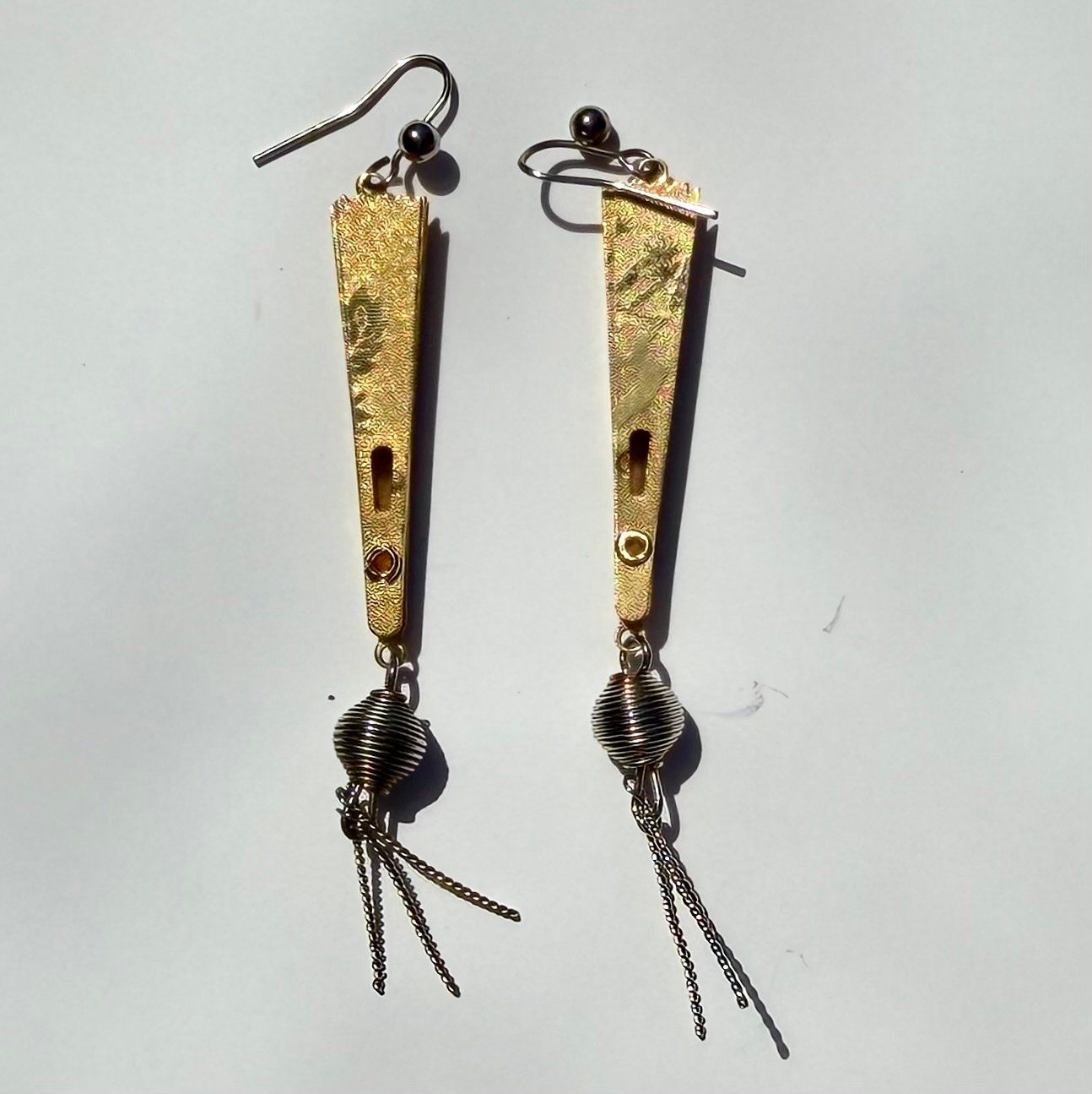 Ohrringe & -stecker: Ohranhänger Fächer Vintage – Gebraucht aus Adliswil von MeDuMe 1