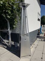 Terrassenheizstrahler Sonnenkoenig Pyramidenform Edelstahl f