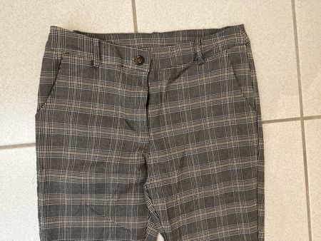 Karierte Hose, Gr. L