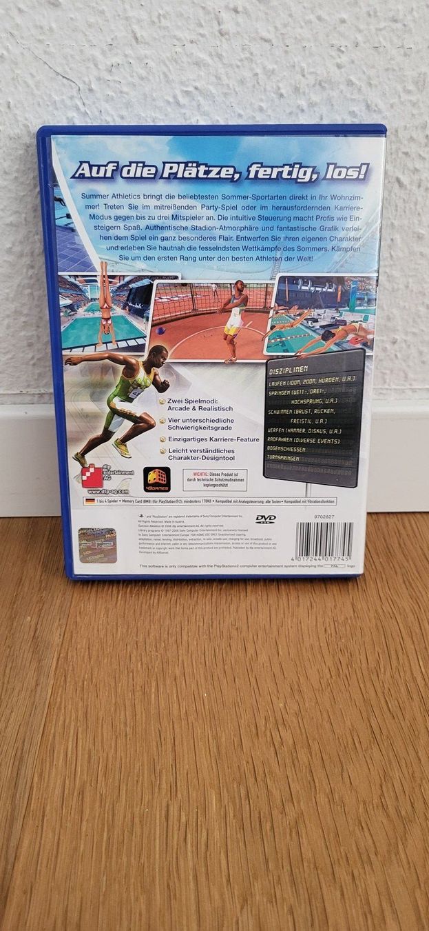 Sony Giochi: PS 2 - Summer Athetics – Usato da Münsingen venduto da DigitaleSpielecke 1