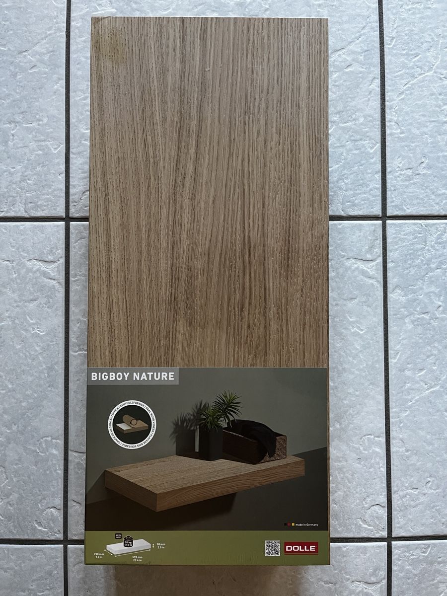 Scaffali: Wandboard eiche Holzfurniert Neu/OVP – Nuovo e nell'imballaggio originale da Näfels venduto da B100_Tv