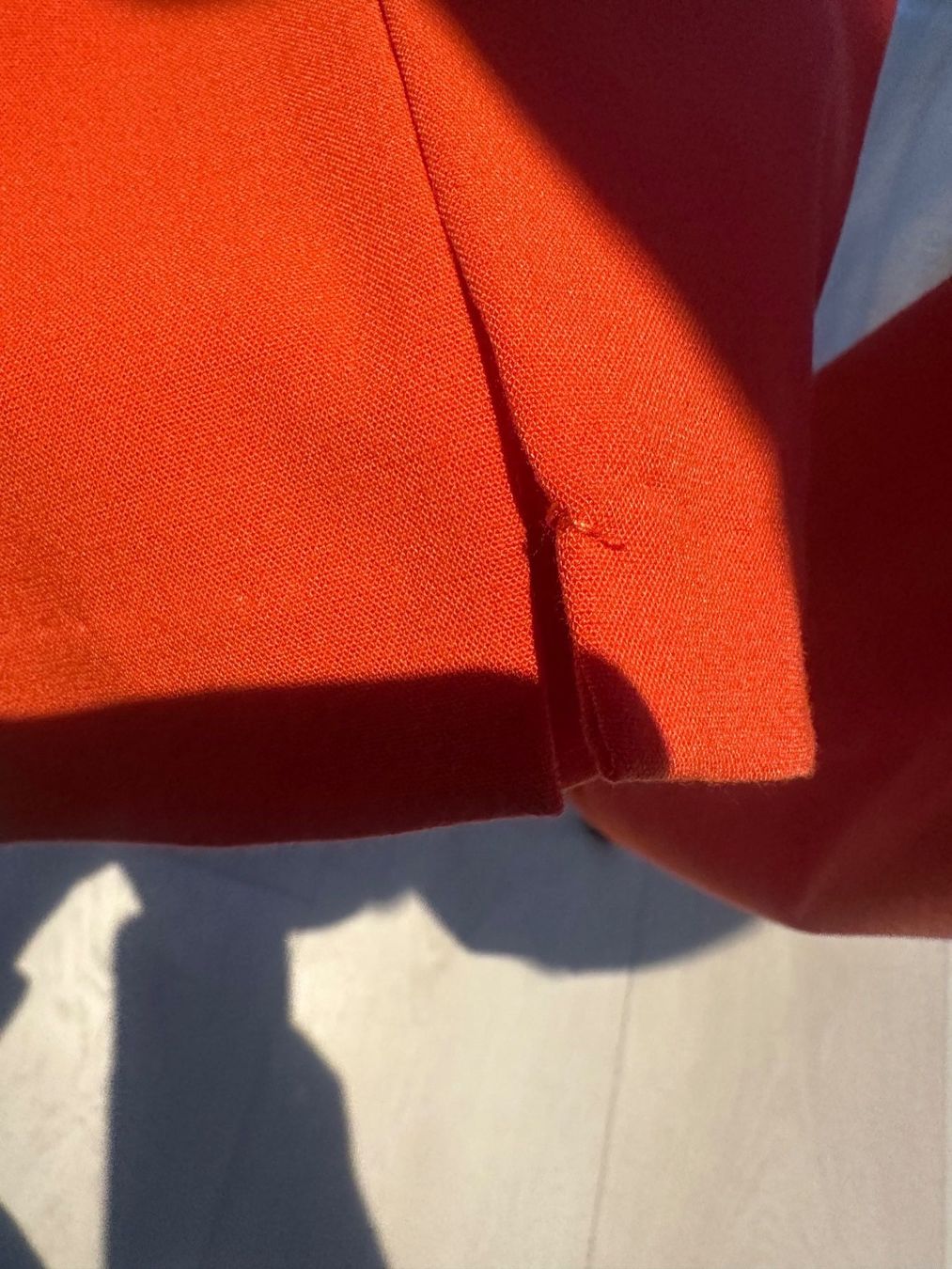 La Redoute Pantaloni: Trendige Stoffhose von La Redoute, Orange – Usato da Bremgarten AG venduto da jiom 4