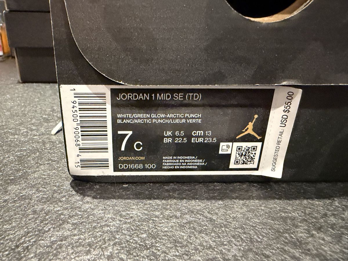 Jordan Scarpe per ragazzi: Jordan 1 Mid SE TD 7C (23,5) – Usato da Villaz-St-Pierre venduto da pepe86 3