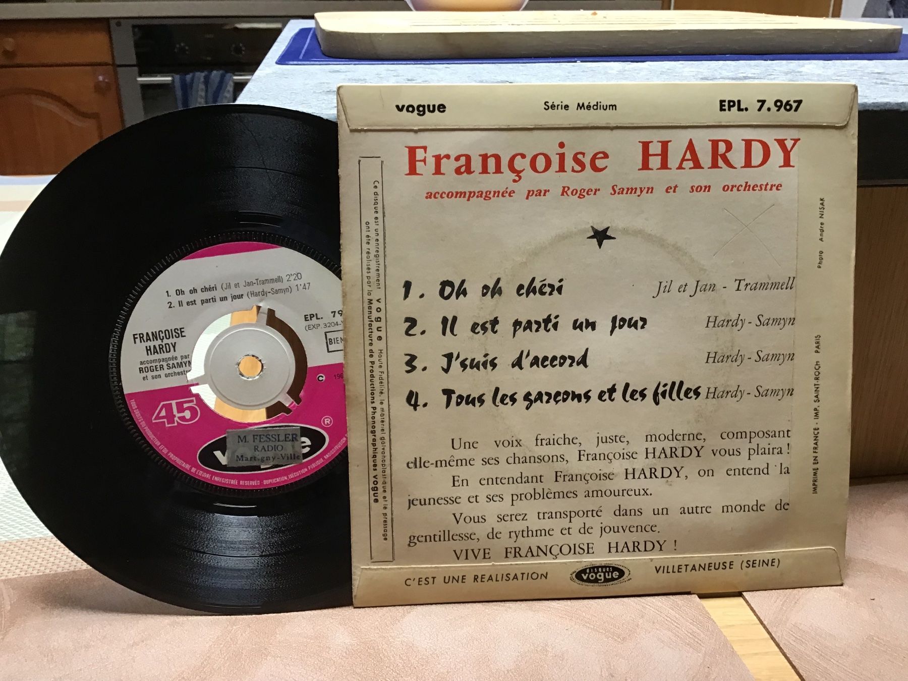 Schallplatten: EP Françoise Hardy 13 – Gebraucht aus Fully von  1
