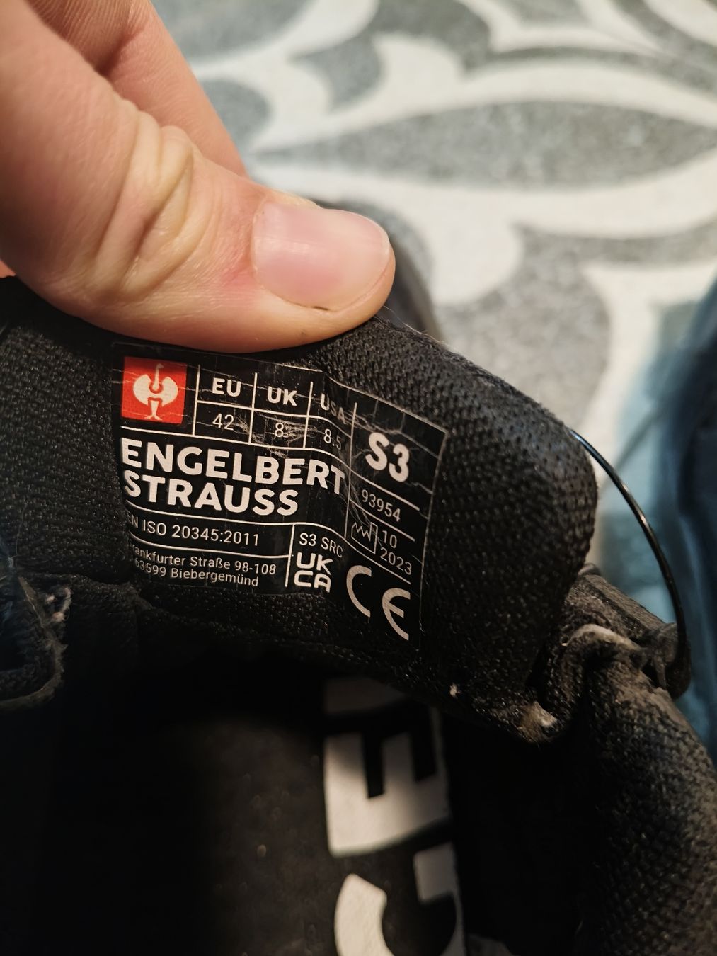 Engelbert Strauss Scarpe da uomo: Sicherheitsschuhe Engelbert Strauss – Usato da Aarau venduto da emm_2vj6 5