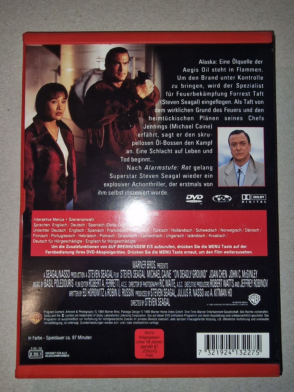Tutti i DVDs: Steven Seagal - Auf brennendem Eis DVD uncut – Usato da Stein AG venduto da eMODy 1