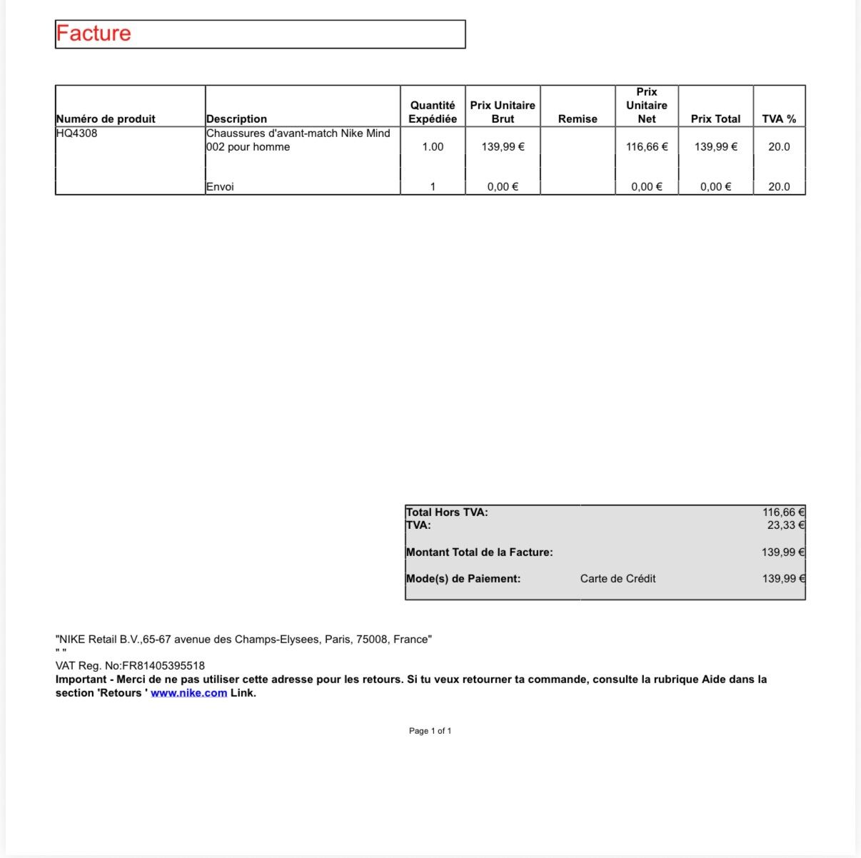 Nike Scarpe da uomo: Nike Mind 002 44,5 – Nuovo (secondo la descrizione) da Bernex venduto da pre_hbr2 3