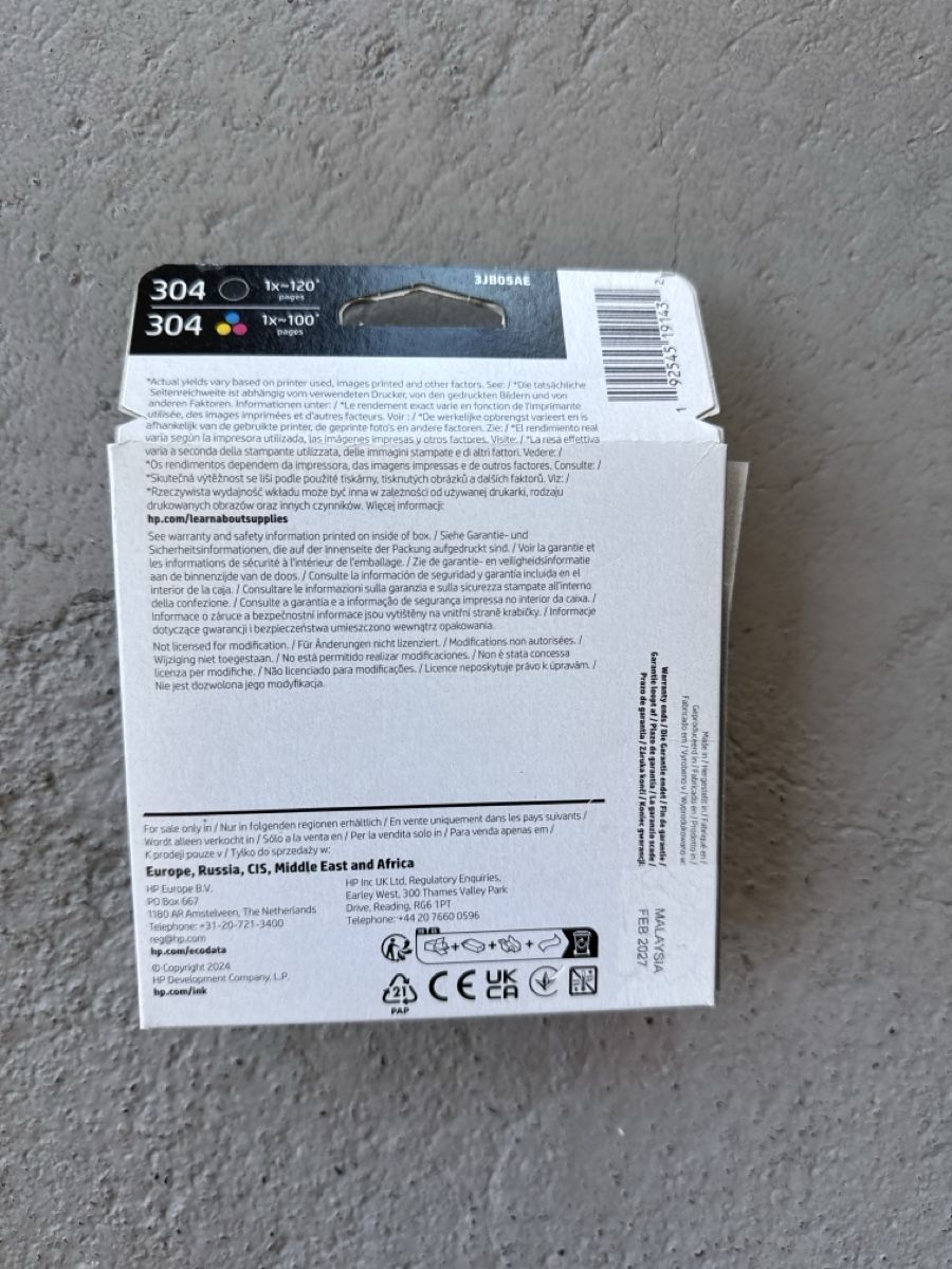 Cartucce per stampanti & toner: HP 304 Ink Cartridge Multipack Black & Tri-colour – Nuovo e nell'imballaggio originale da Jona venduto da api_vd98 1