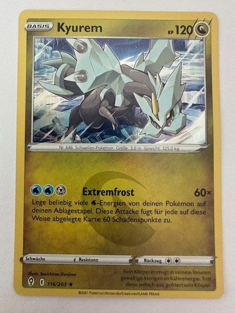 Pokémon Carte collezionabili: Kyurem - Holo - Pokemon – Nuovo (secondo la descrizione) da Nussbaumen AG venduto da Pika-Shop