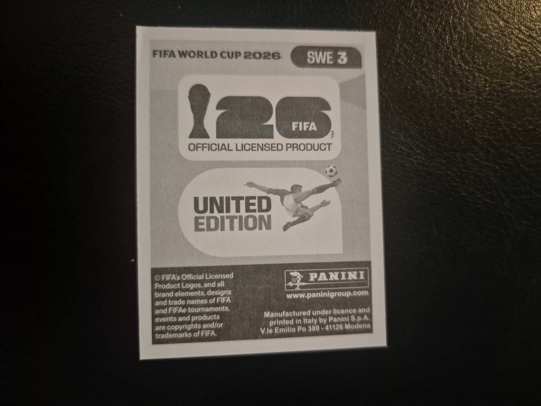 Panini Carte collezionabili: Panini WM 26 SWE 3 – Nuovo (secondo la descrizione) da Rorschacherberg venduto da AJ3108 1