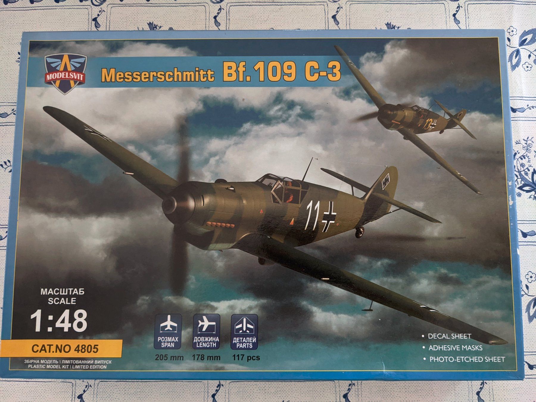 Kit di modellismo & Modellini statici: Modelsvit Messerschmitt Bf 109C3 – Usato da Neuenhof venduto da Abakan