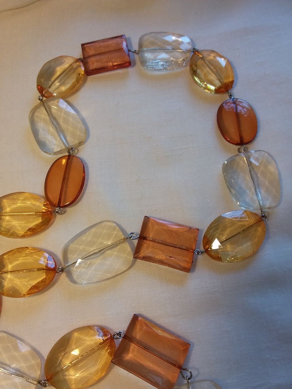 Ketten: Vintage Statement-Kette mit grossen Plexiglas Perlen ca1975 – Gebraucht aus Zürich von sanwit 4
