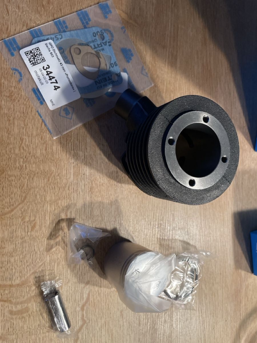 Sachs Ciclomotori: Sachs Tuningzylinder GPO – Nuovo e nell'imballaggio originale da Nesslau venduto da PuchDriver07 3