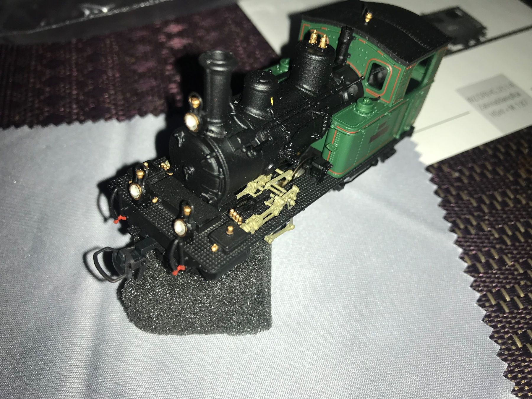 Bemo Modellini di ferrovie: Bemo Metal Collection, BVZ,  Dampflok, neuwertig, – Nuovo e nell'imballaggio originale da Glis venduto da 1Hector1 4